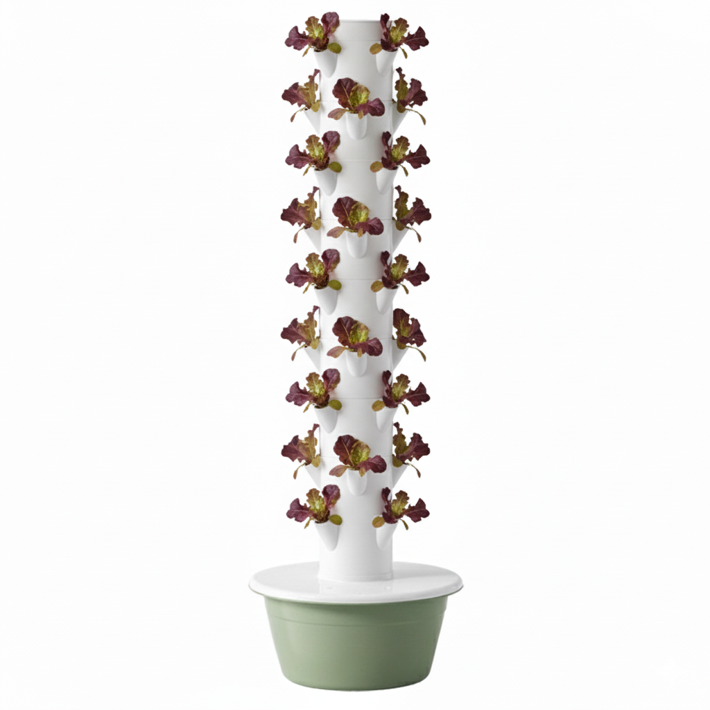 9 Layer Hydroponic Tower Growi - Hydroponic Tower Planter ulasan dan harga
