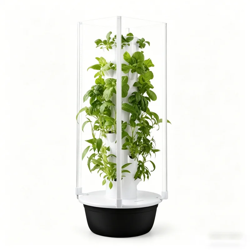 5-Layer Spacetree Hydroponic T - Hydroponic Tower Planter ulasan dan harga