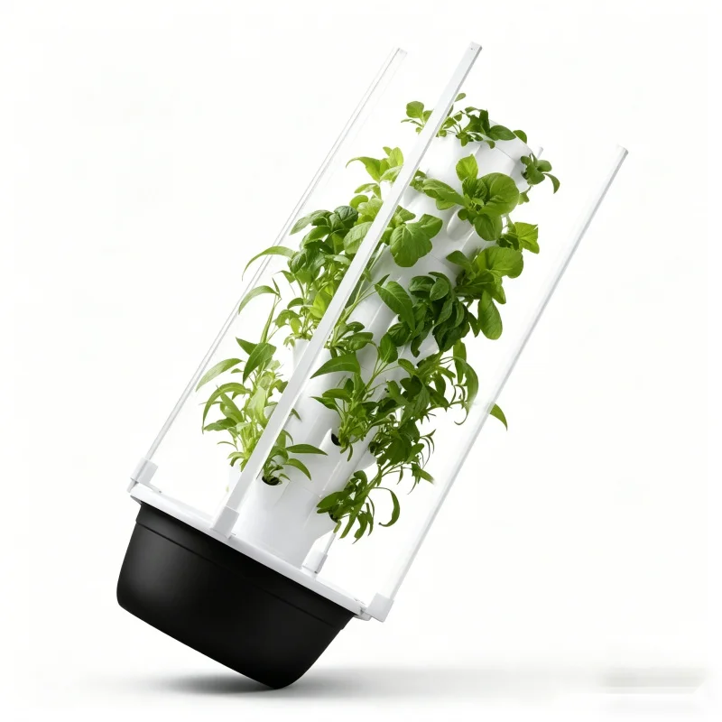 5-Layer Spacetree Hydroponic T - Hydroponic Tower Planter ulasan dan harga