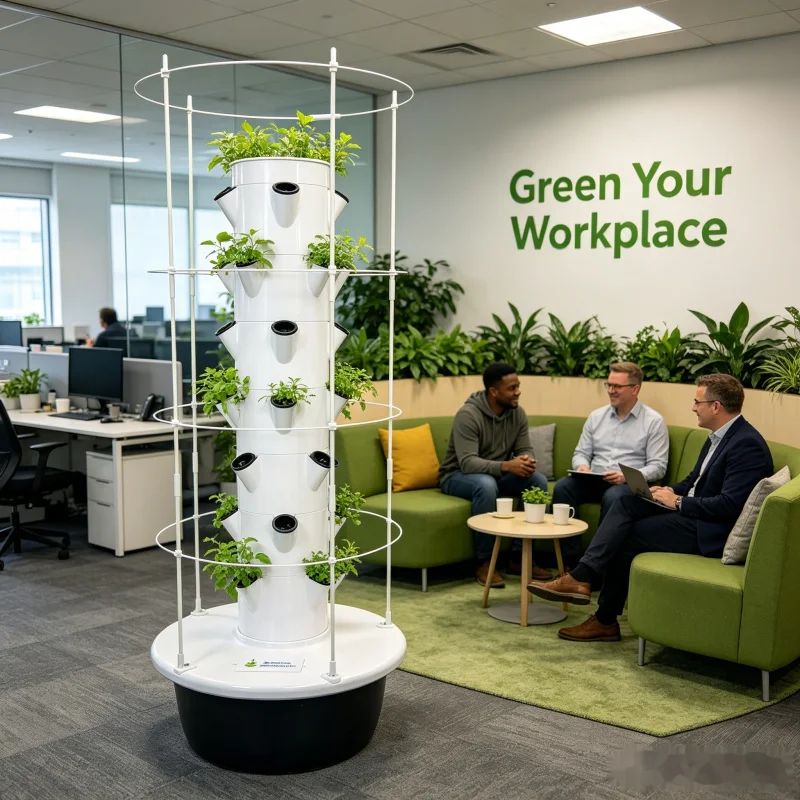 Spacetree Vertical Hydroponic  - Hydroponic Tower Planter ulasan dan harga