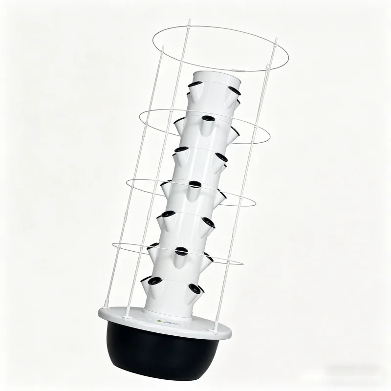 9 Layer Aeroponic Hydroponic V - Hydroponic Tower Planter ulasan dan harga