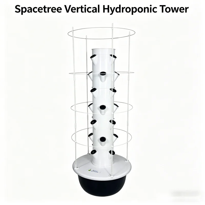 Smart Vertical Hydroponic Towe - Hydroponic Tower Planter ulasan dan harga