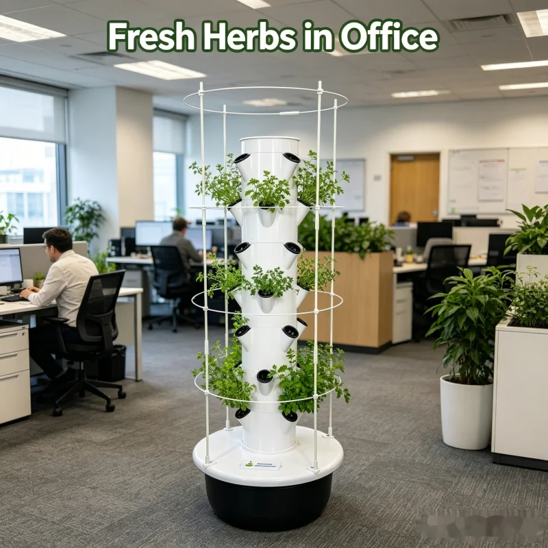 Smart Vertical Hydroponic Towe - Hydroponic Tower Planter ulasan dan harga