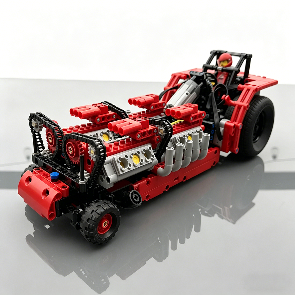 MOC Tractor puller, Urban Farm - Urban Farming Building ulasan dan harga