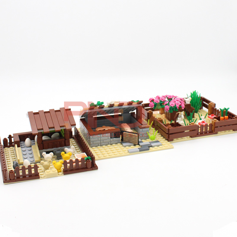 MOC Urban farm Building Blocks - Urban Farming For Kids ulasan dan harga
