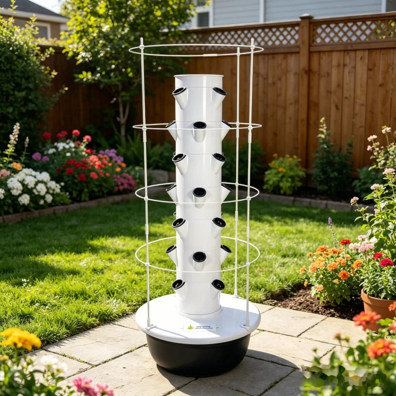 5 Layer Spacetree Vertical Hyd - Hydroponic Tower Planter ulasan dan harga