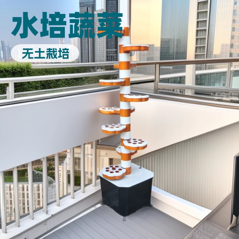 Spiral Hydroponic Growing Towe - Hydroponic Tower Planter ulasan dan harga