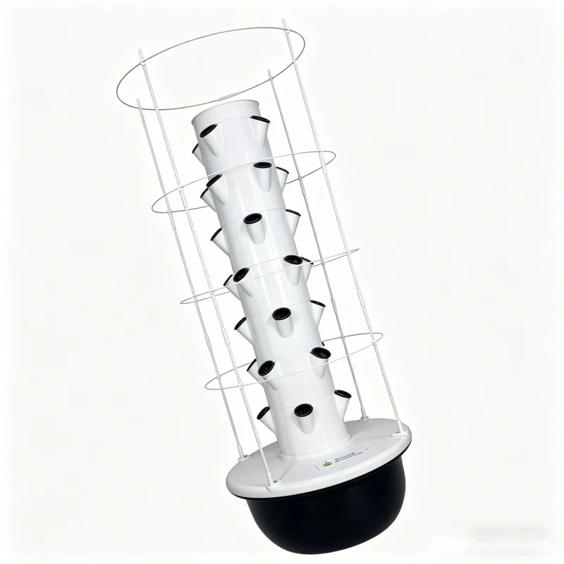 9 Layer Hydroponic Tower Garde - Hydroponic Tower Planter ulasan dan harga