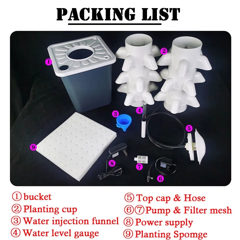 Vertical Hydroponic Tower Gree - Hydroponic Tower Planter ulasan dan harga
