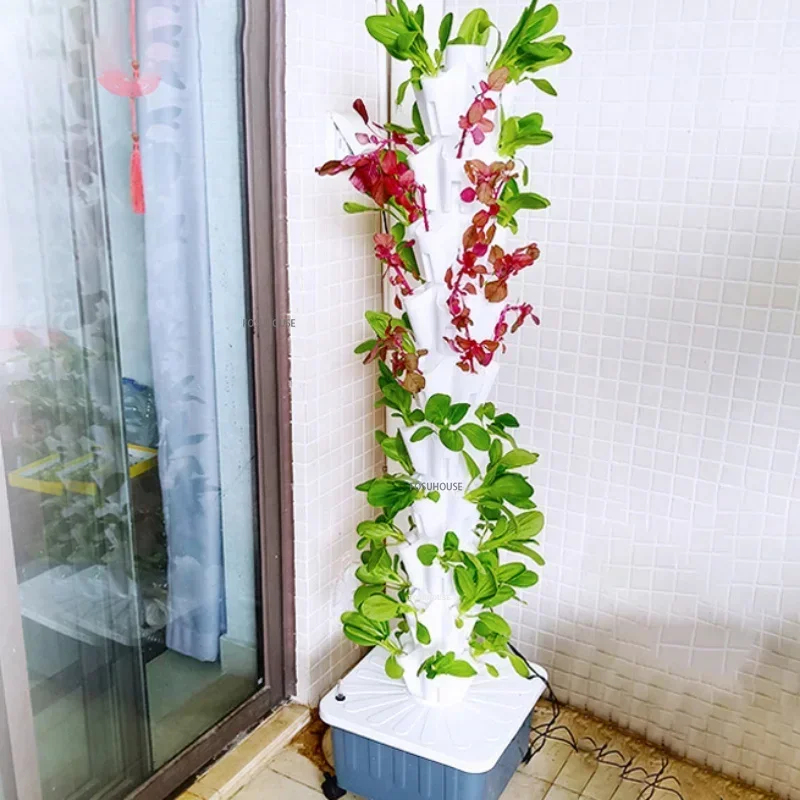 Greenhouse Garden Soilless Cul - Hydroponic Tower Planter ulasan dan harga