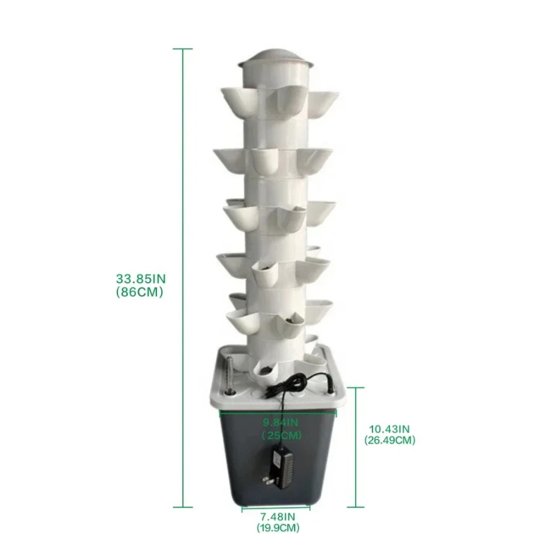 【Hot Sale】Hydroponic Growing S - Hydroponic Tower Planter ulasan dan harga